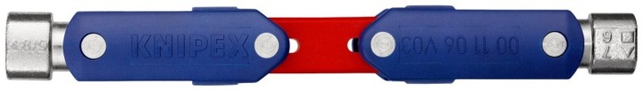 Actual product image Knipex Control Cabinet Key DoubleJoint