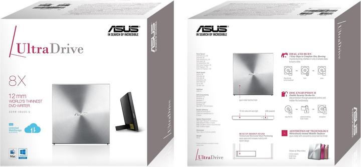 Immagine prodotto ASUS Sdrw-08u5s-U (Masterizzatore DVD)