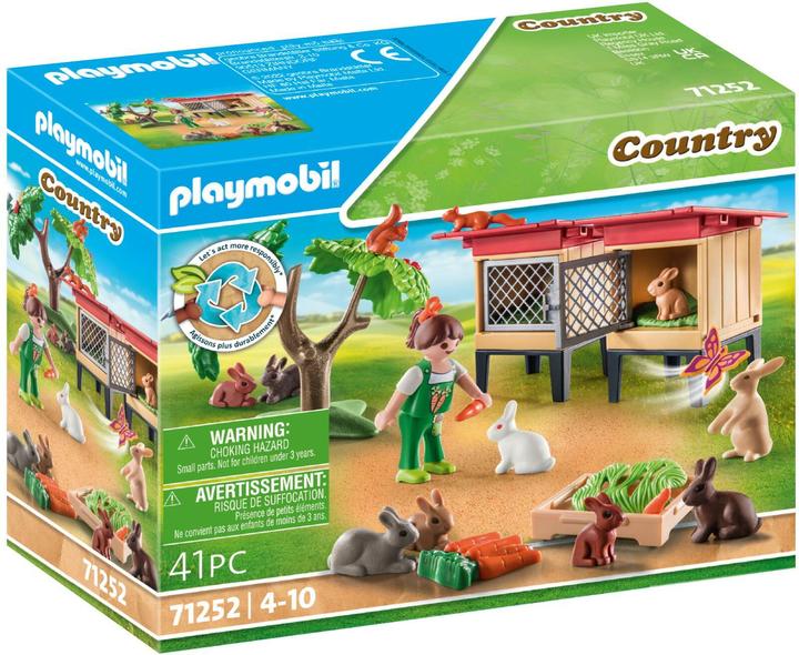 Produktbild Playmobil Kaninchenstall (71252, Playmobil Country)