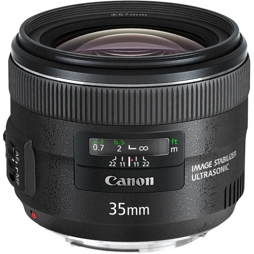 Canon EF 35mm f/2 IS USM (Canon EF, Vollformat), Objektiv, Schwarz