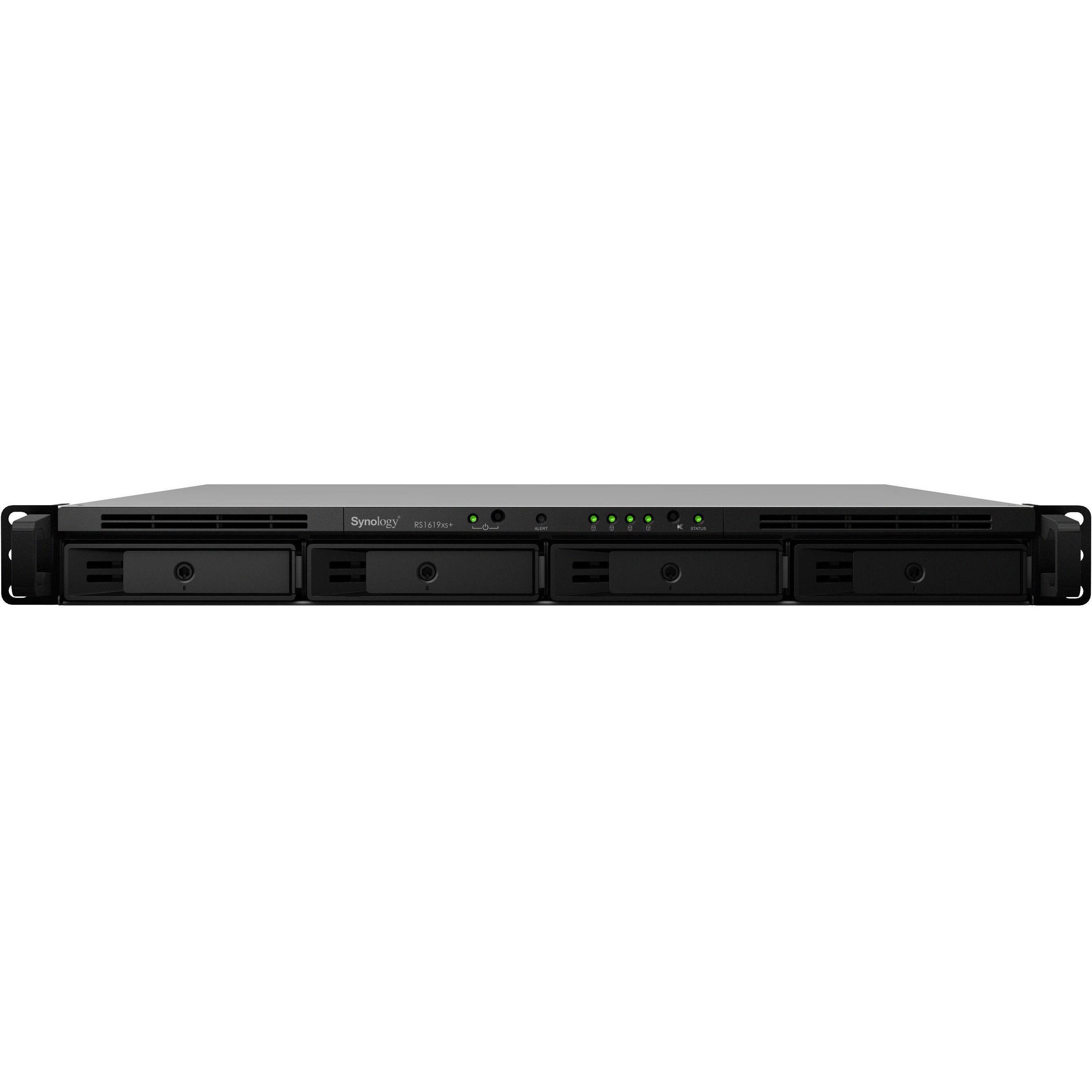 Synology RS1619xs+ (0 TB), NAS, Schwarz
