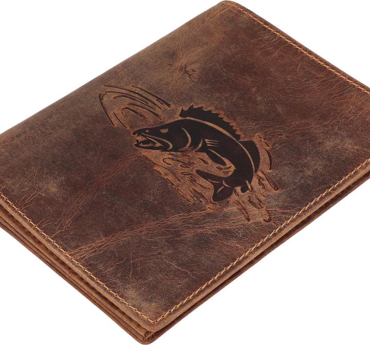 Actual product image Greenburry Vintage document case leather 12 cm