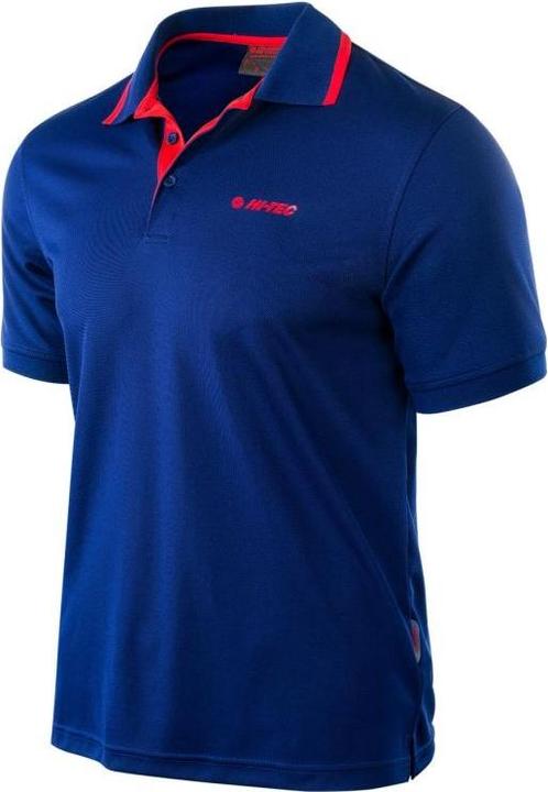 Hi-Tec Men's Polo Site Blue Print (M)