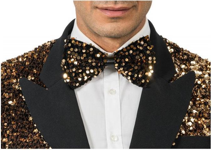 Image du produit Chaks Noeud papillon à paillettes - Bronze