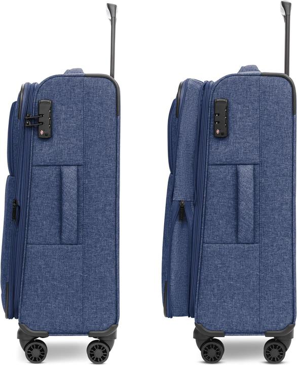 Image du produit Redolz Essentials 12 MEDIUM Trolley 4 roues 67 cm avec soufflet d'extension (61 l)
