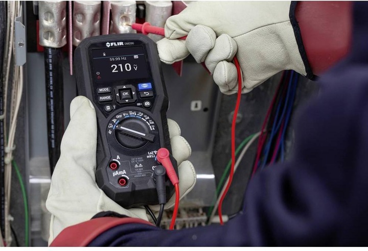 Immagine prodotto Flir DM286 Multimetro portatile con termocamera integrata CAT III 1000 V, CAT IV 600V Display (conteggi) (CAT III 1000V, CAT IV 600V)