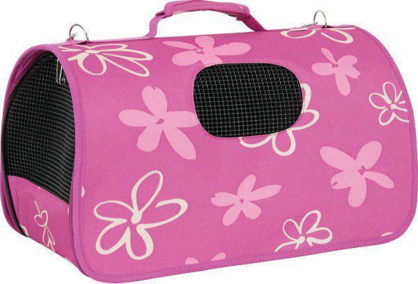 Image du produit Zolux Sac de transport FLOWER small fuchsia (Chien, Pliable, Verrouillable)