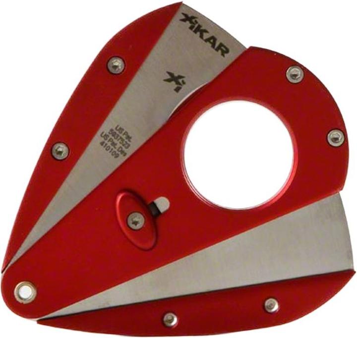 Actual product image Xikar Xi1 Cutter Alu red