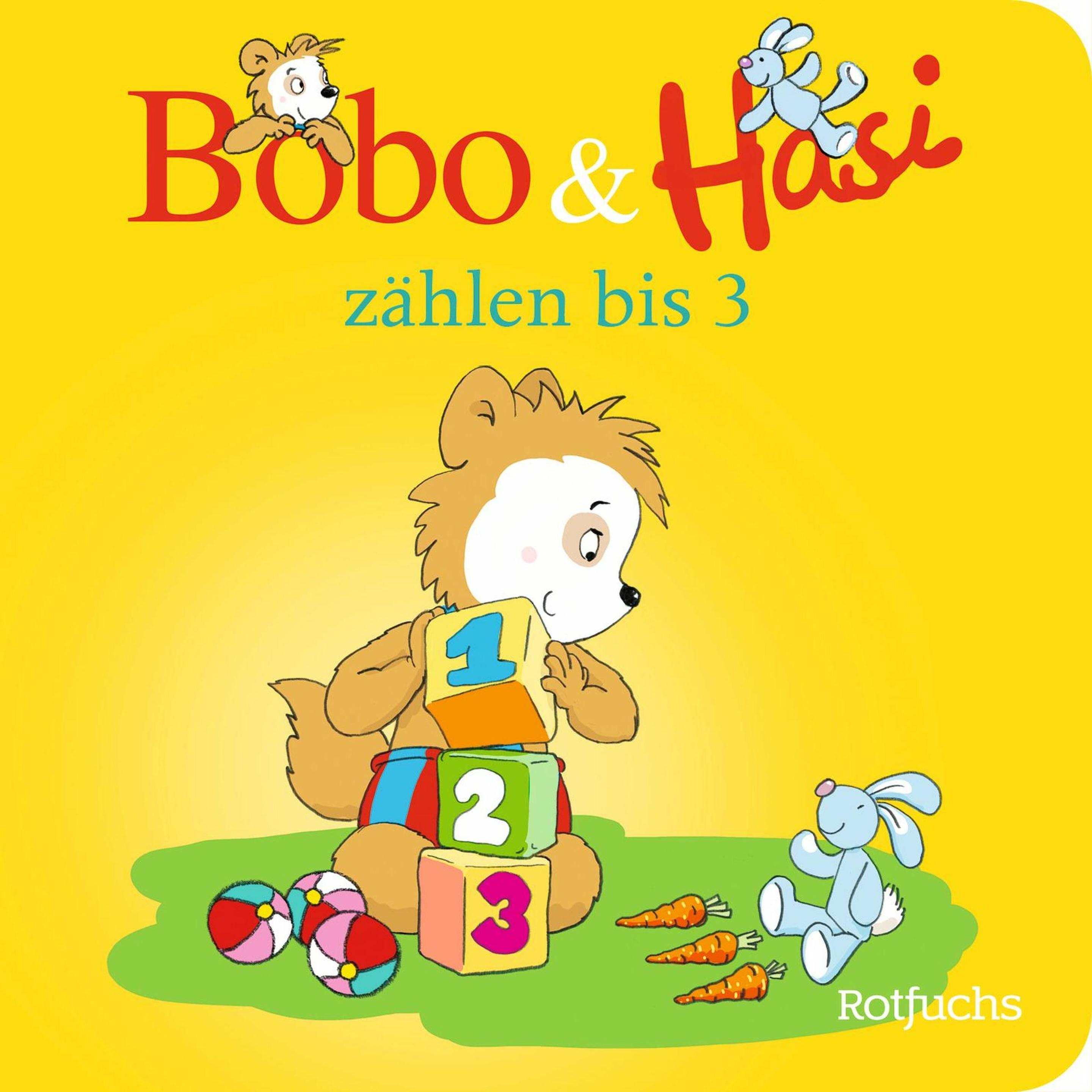 Bobo & Hasi zählen bis 3, Kinderbücher von Markus Osterwalder
