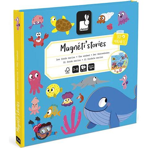 Janod, Magnet, Magnetistories der Meeresboden
