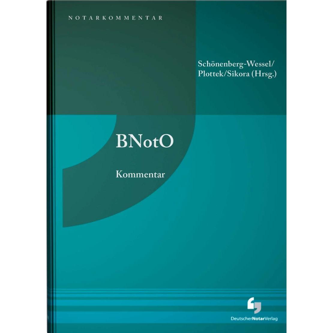 BNotO, Fachbücher von Rüdiger Gockel, Patrick Meier, Markus Müller, Pierre Plottek, Benedikt Mack