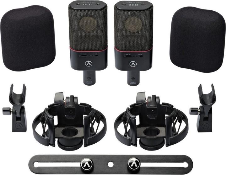 Immagine prodotto AustrianAudio Microfoni Austrian Audio OC18 Dual Set Plus, Tipo: Set stereo, Costruzione