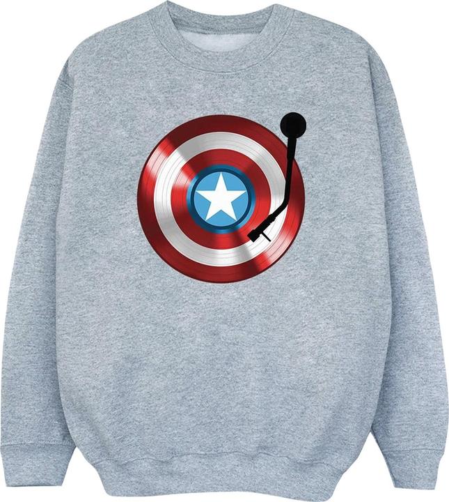 Produktbild Captain America Turntable Sweatshirt Jungen (152, 158)