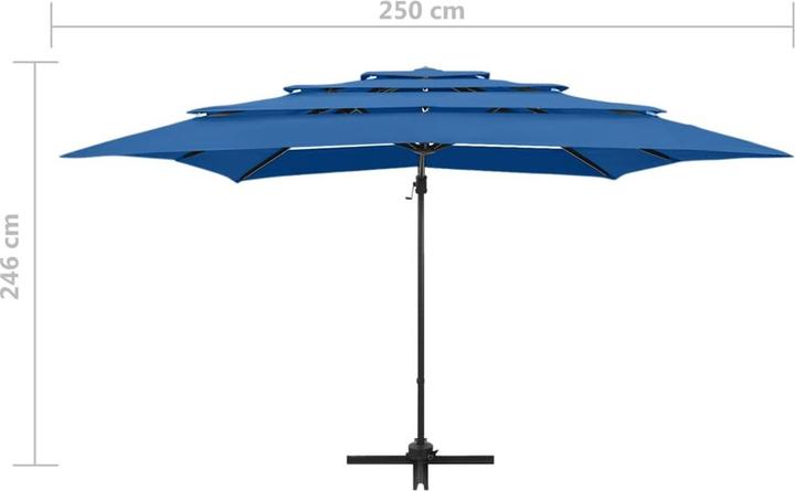 Produktbild vidaXL Sonnenschirm (2.50 m)