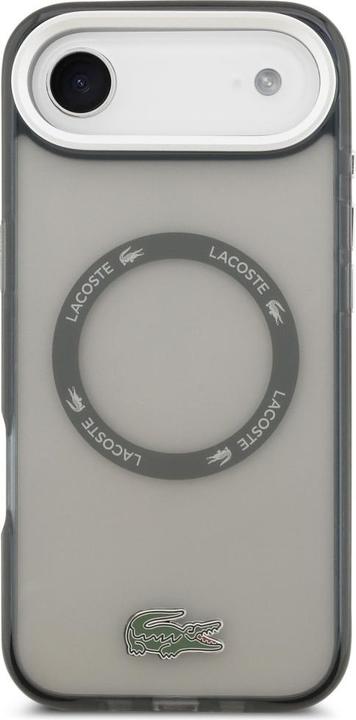 Image du produit Lacoste Etui Shockproof Transparent Frosted MagSafe do iPhone Air szary (Apple iPhone Air)