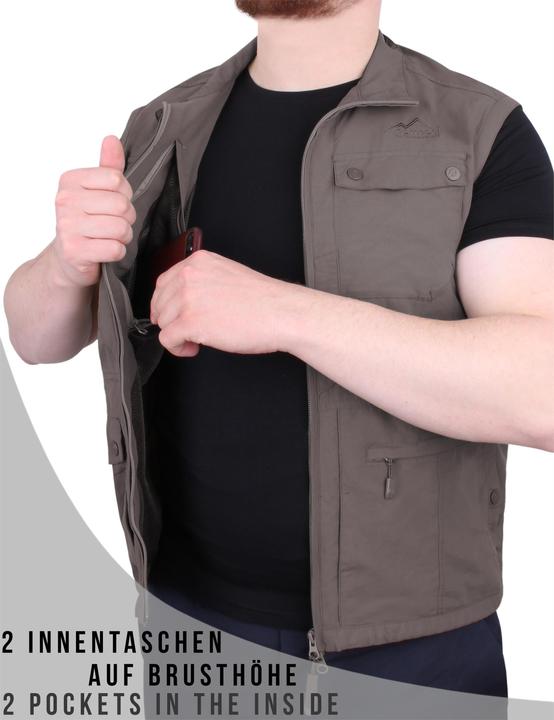 Produktbild Normani Herren Outdoor Weste Kudu (S)