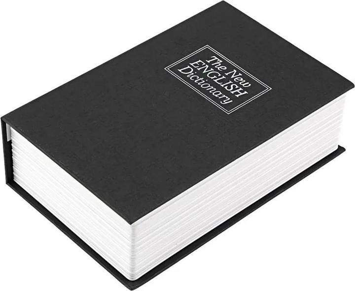 Produktbild Extralink Home Sejf Książka Słownik Metalowa Kasetka Na Pieniądze Klucze Stalowa Skrytka S-405