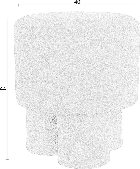 Produktbild Zuiver Stool Marcos White