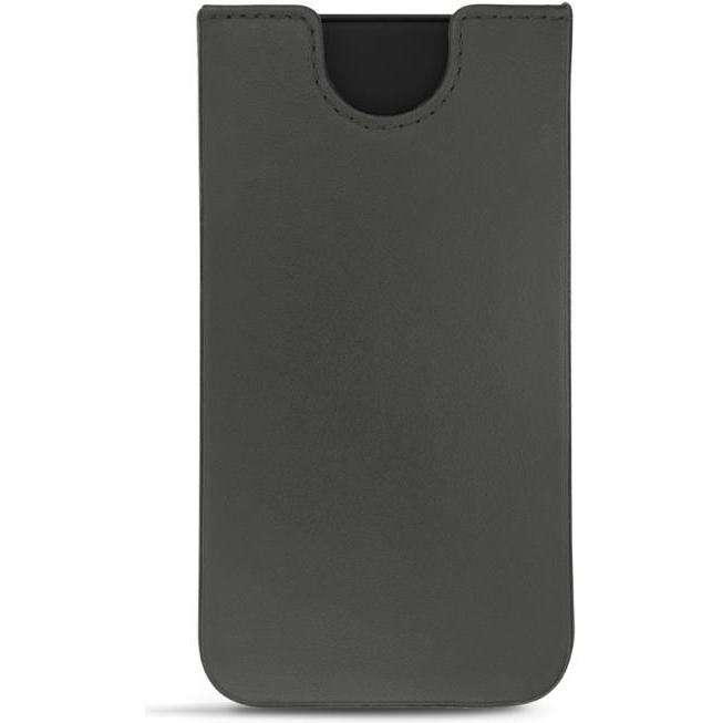 Noreve Lederschutzhülle (Apple iPhone XR), Smartphone Hülle, Schwarz