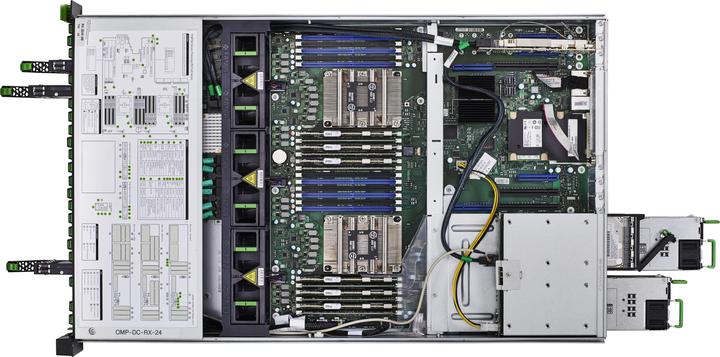 Image du produit Fujitsu RX2540M5 XEON SILVER 4215-8C 8SFF (Intel Xeon Silver 4215, 16 Go, Serveur en rack)