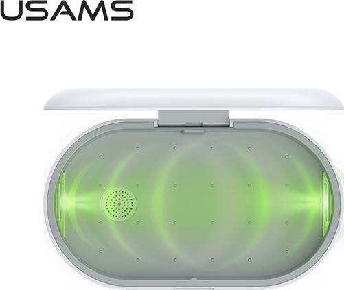 Image du produit Usams Sterylizator UV z ład. indukcyjną 10W biały/white ZB138XDJ01 (US-ZB138)