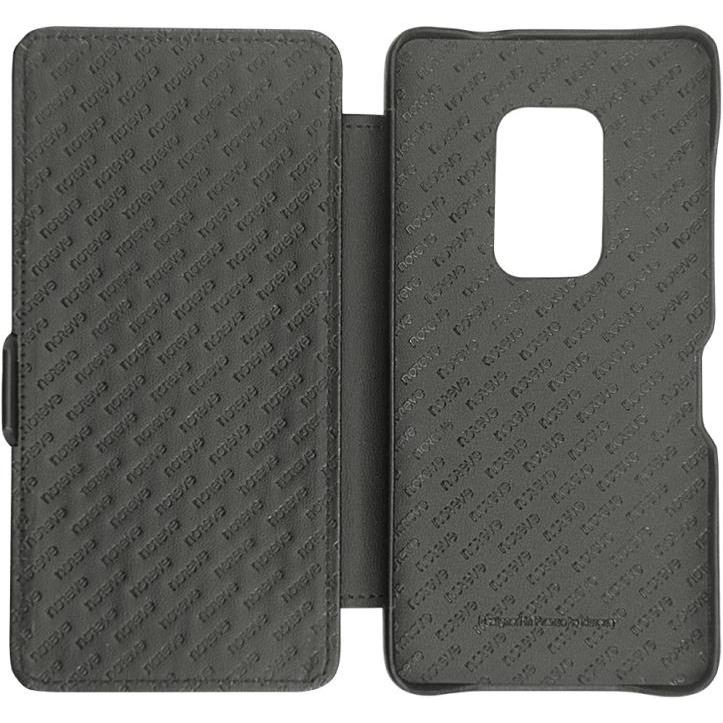 Thumbnail - Noreve Lederschutzhülle horizontal (Huawei Mate 20), Smartphone Hülle, Schwarz