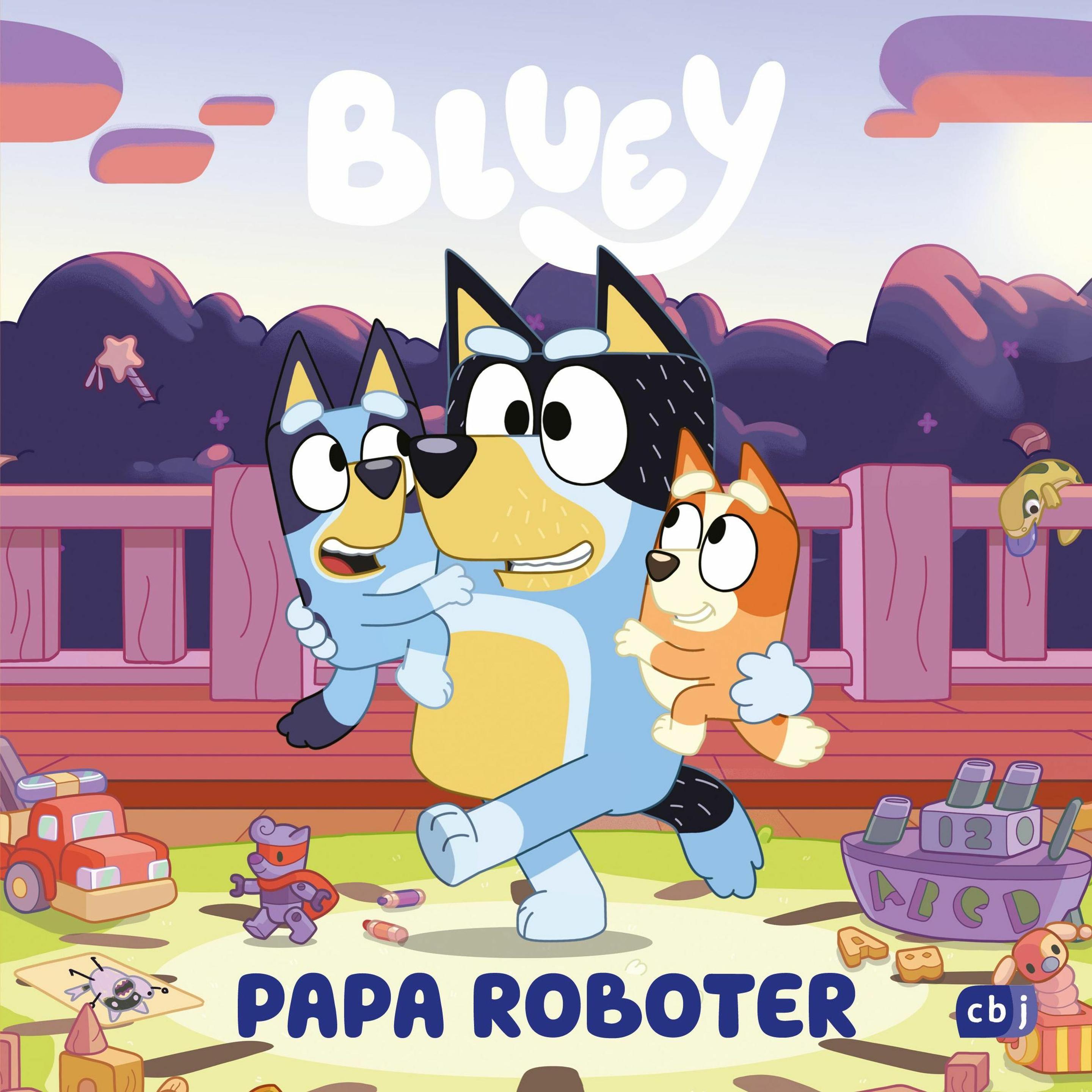 BLUEY – Papa Roboter, Libro per bambini
