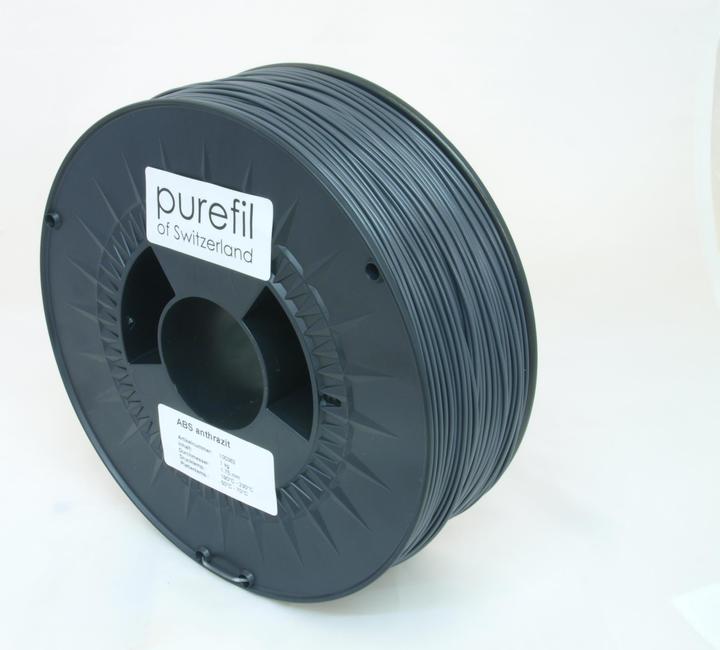 Productafbeelding Purefil Draad (ABS, 1.75 mm, 1000 g, Grijs)