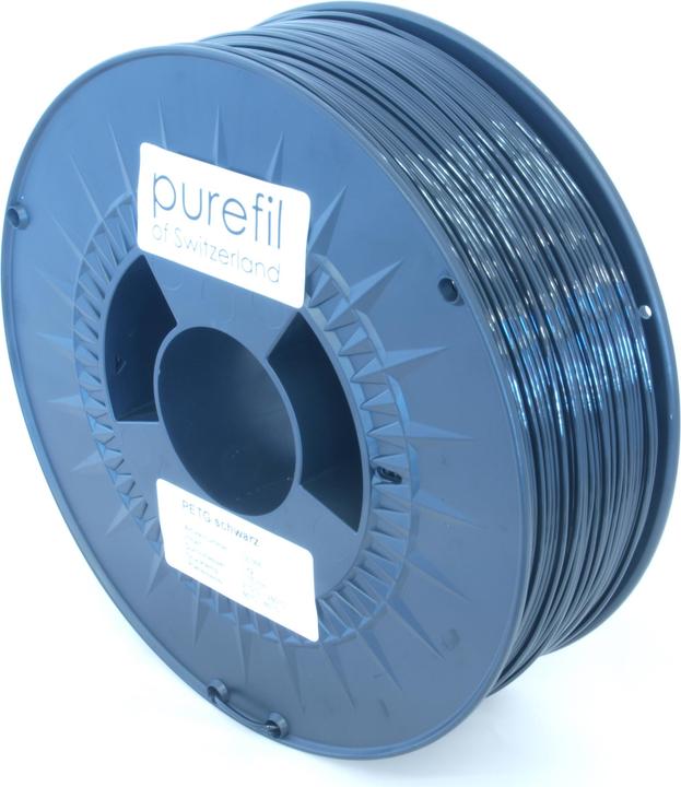 Produktbild Purefil Filament (PETG, 1.75 mm, 1000 g, Schwarz)