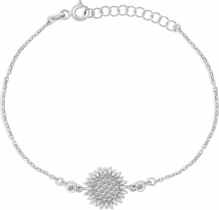 Immagine prodotto Brilio Argento - Bracciale in argento fine con zirconi BR37W