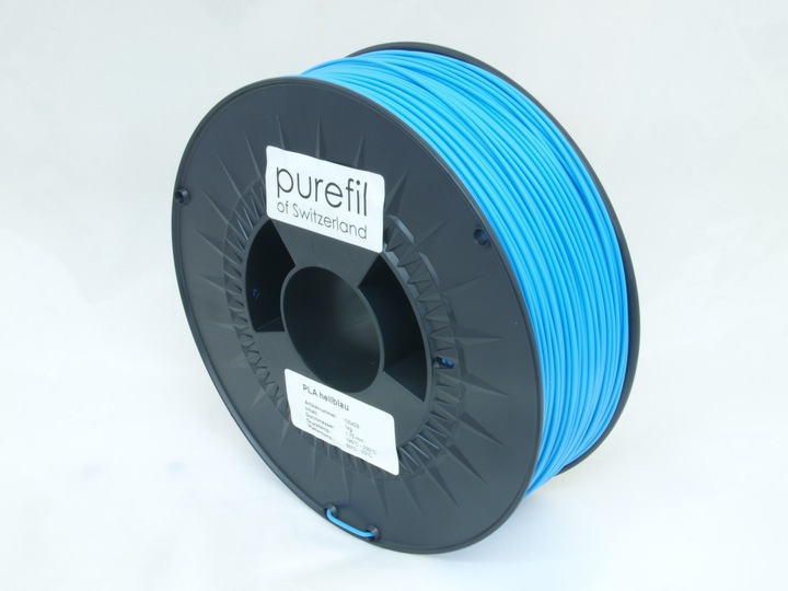 Actual product image Purefil Parliament (PLA, 1.75 mm, 1000 g, Blue)