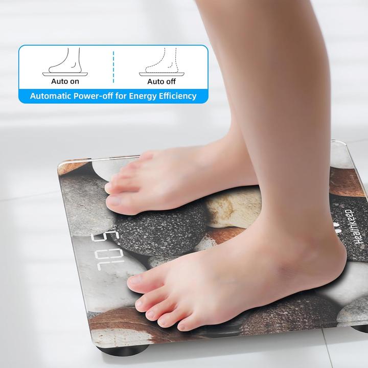 Actual product image Healthkeep Digitale Personenwaage mit LED-Anzeige (180 kg)