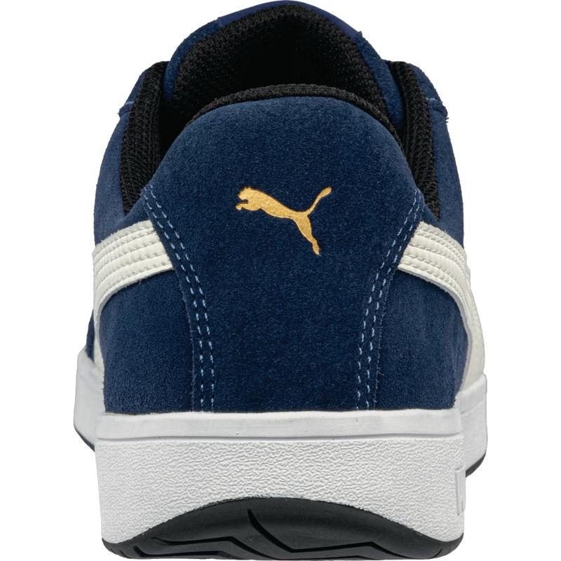 Thumbnail - Puma, Sicherheitsschuhe, Iconic Suede Navy Low S1P (S1P, 39)