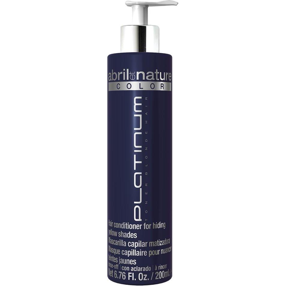 Abril Et Nature, Haarmaske, Platinum Toner Blonde Hair 200ml (200 ml)
