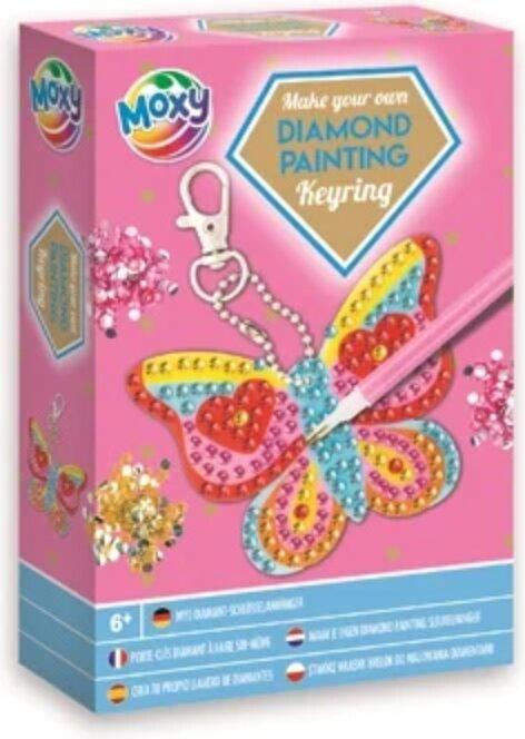 Actual product image Grafix Key rings with diamond painting (Assorted - 1 piece)