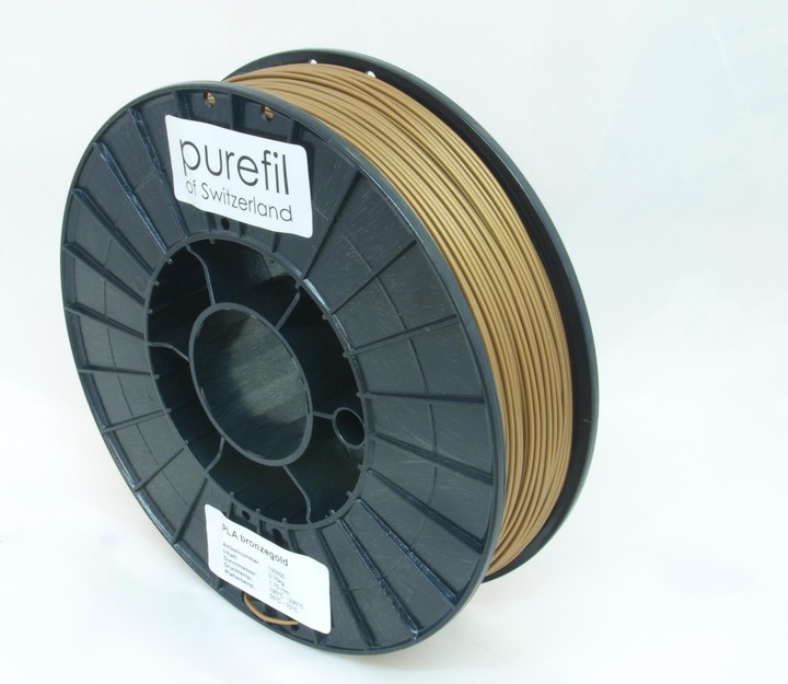 Image du produit Purefil Filament (PLA, 1.75 mm, 750 g, Or)