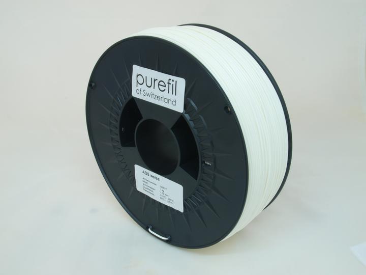 Produktbild Purefil Filament (ABS, 1.75 mm, 1000 g, Weiss)
