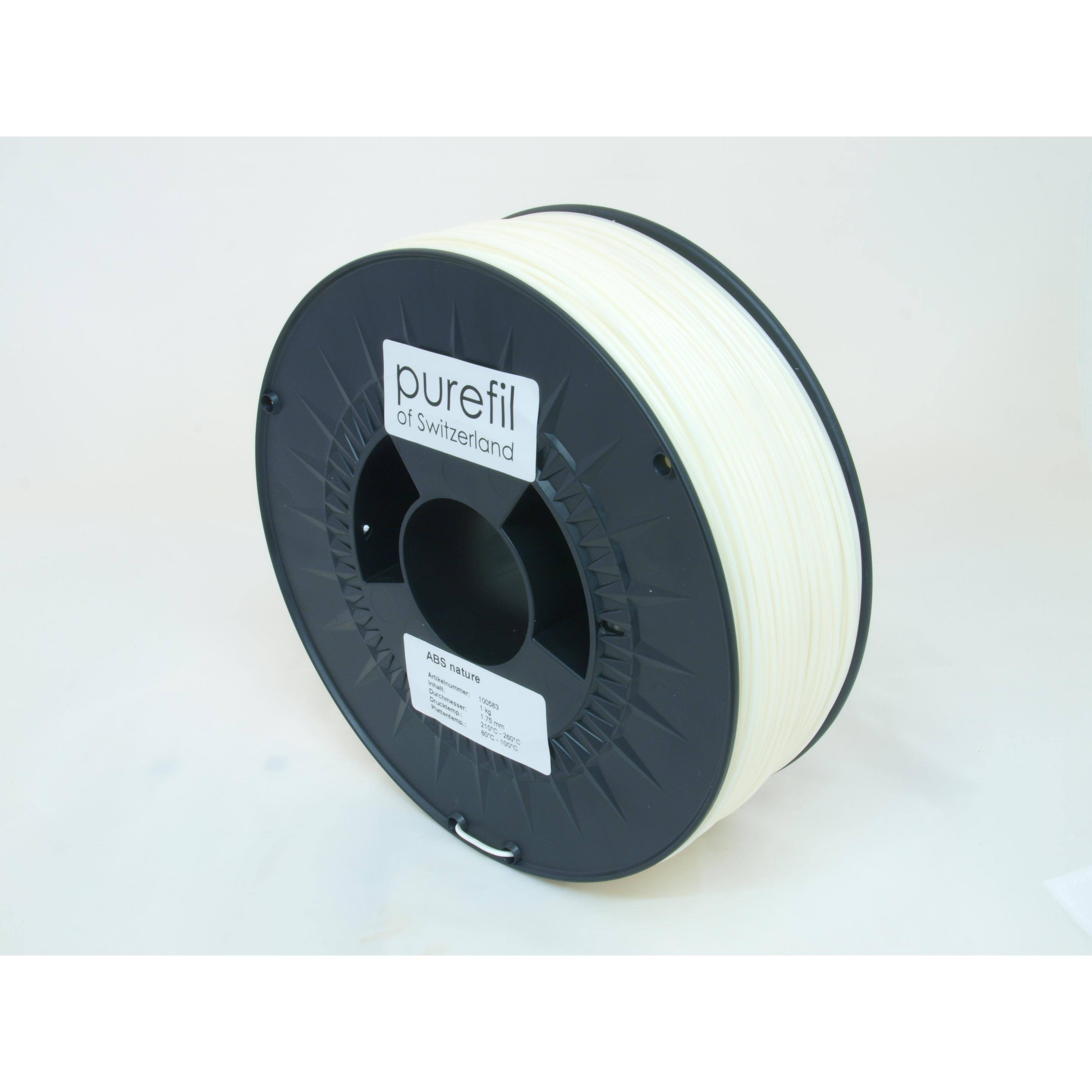 Thumbnail - Purefil FIlament (ABS, 1.75 mm, 1000 g, Weiss), 3D Filament, Weiss