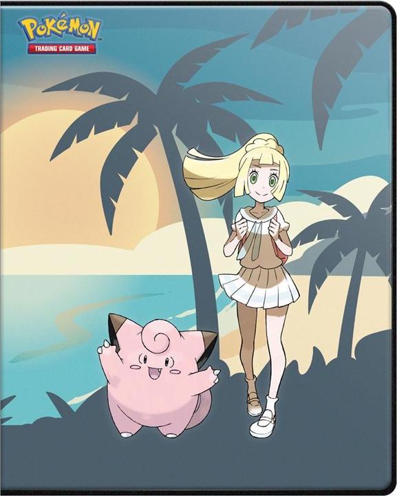 Actual product image Ultra Pro Pokémon - Lillie and Clefairy 4-Pocket Portfolio