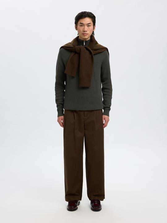 Produktbild Selected Slhdane Ls Knit Structure Half Zip Noos (S)