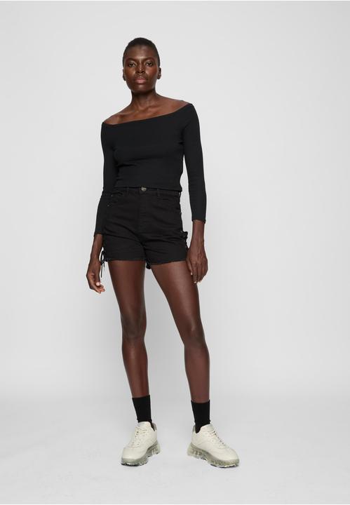 Immagine prodotto Urban Classics Donna Off Shoulder Rib Longsleeve - 16497 (4XL)