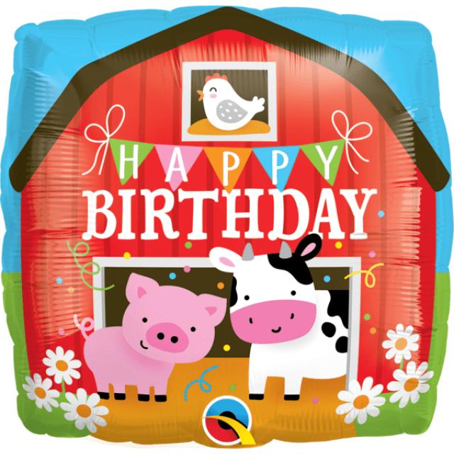 Immagine prodotto Qualatex Pallone d'anniversario Animaux de la ferme