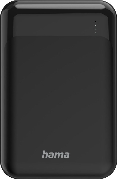 Actual product image Hama Power Pack Eco Power 10, 10000mAh, outputs: 1x USB-C, 2x USB-A, black (10000 mAh)