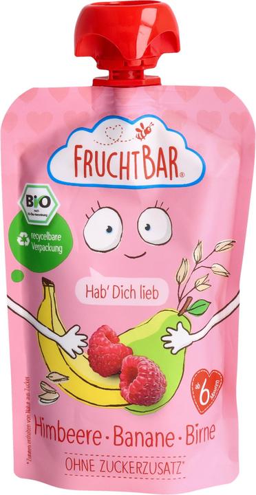 Banane, Birne, Himbeere