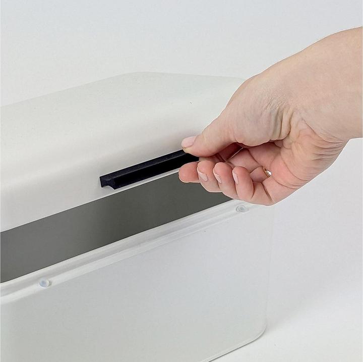 Actual product image Kela Bread box Frisca white matt