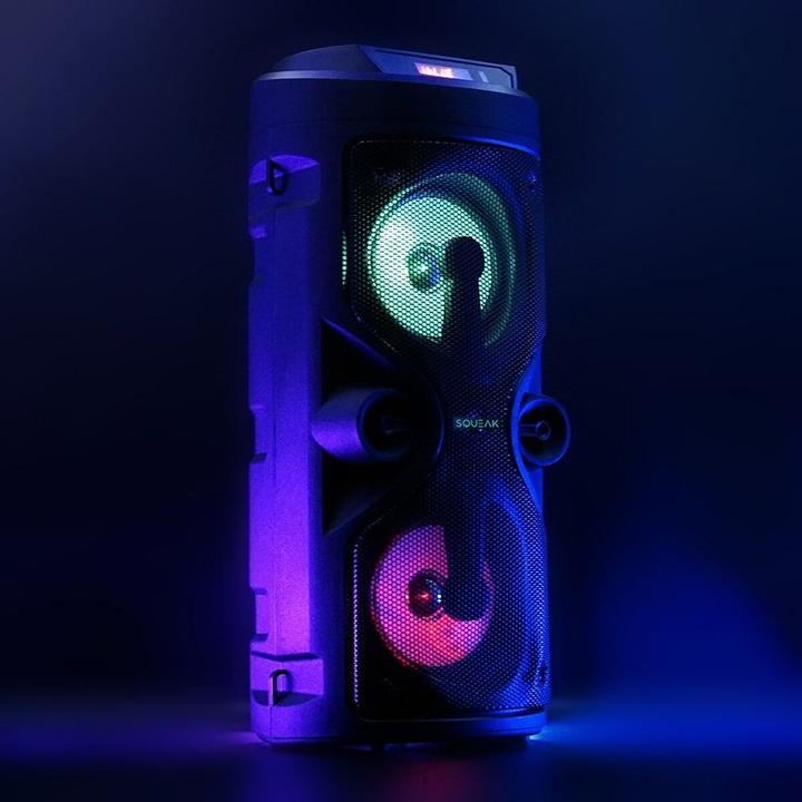 Actual product image Squeak Głośnik Karaoke Harmony Bluetooth 5.0 Radio Fm Microsd Aux USB Sq1004 (8 h)