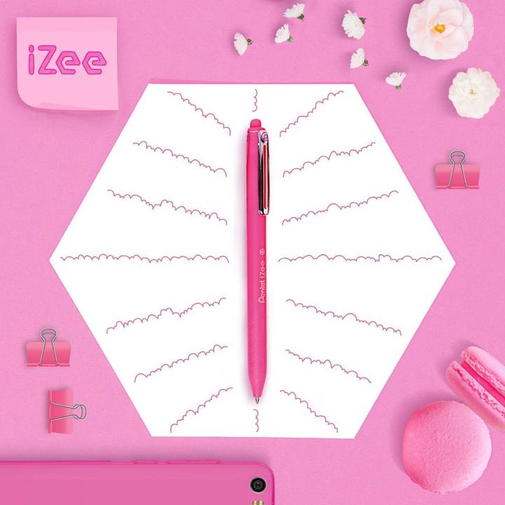 Image du produit Pentel IZEE - Stylo à bille (Pink, 1x)
