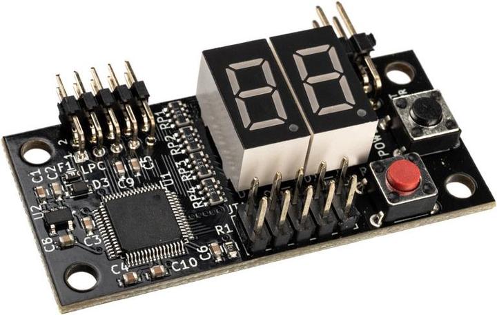 Actual product image der8auer Port80 debug display