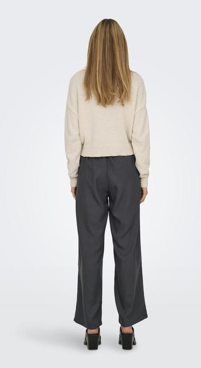 Actual product image Only Round neck Ribbed cuffs Drop shoulder jumper Knitted jumper (XL)
