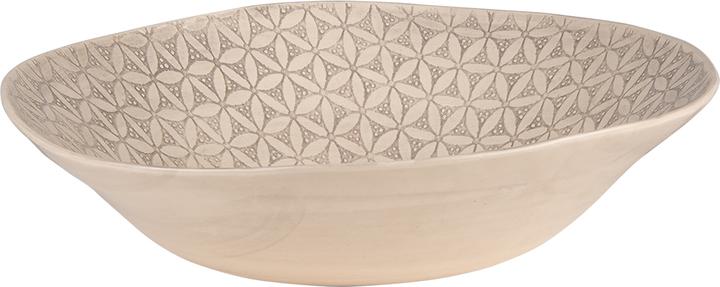 Wonki Ware - Schüssel assortiert warm grey (36 cm, 1x)